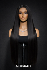 13x6 HD Lace Frontal Straight Wig 180% Density