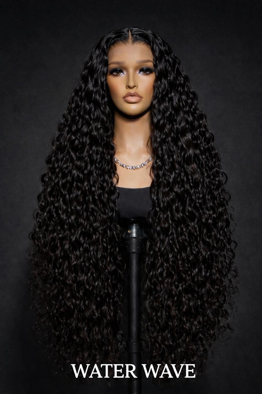 13x6 HD Lace Frontal Water Wave Wig 180% Density
